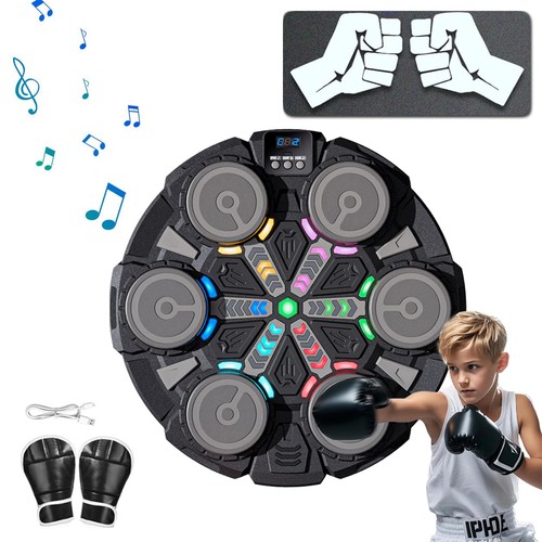 Music boxing machine punching - music, machine,punching