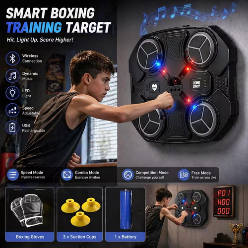 Bluetooth music boxing machine - music,