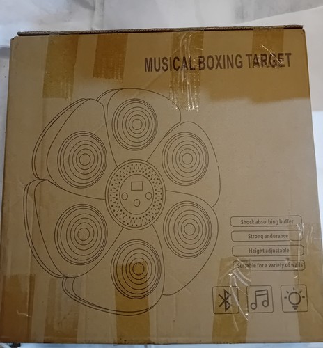 Musical boxing target machine - target,