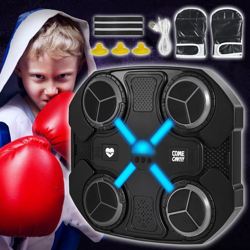 Music boxing machine with - music,
