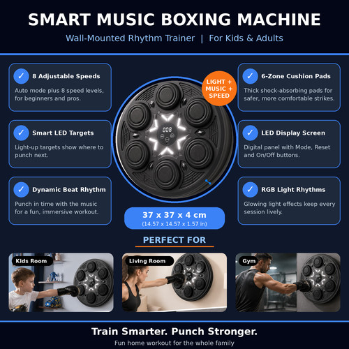 Smart music boxing - boxing, machine