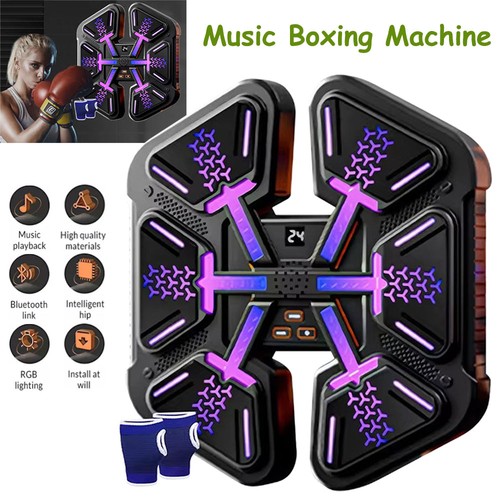 Music boxing machine with - music,