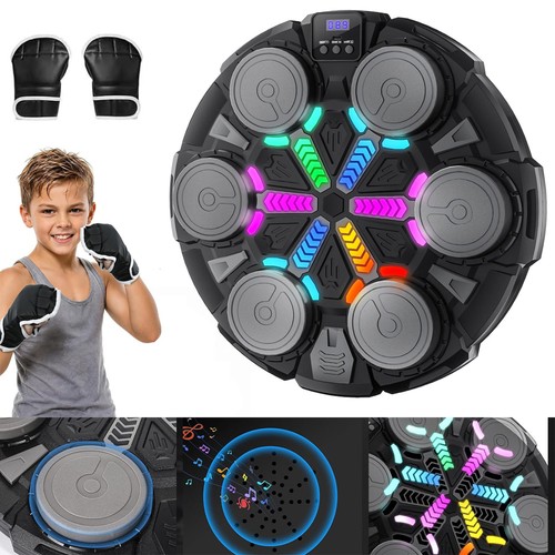 Music boxing machine - music, punching