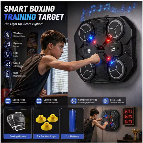 Music boxing machine led - machine,